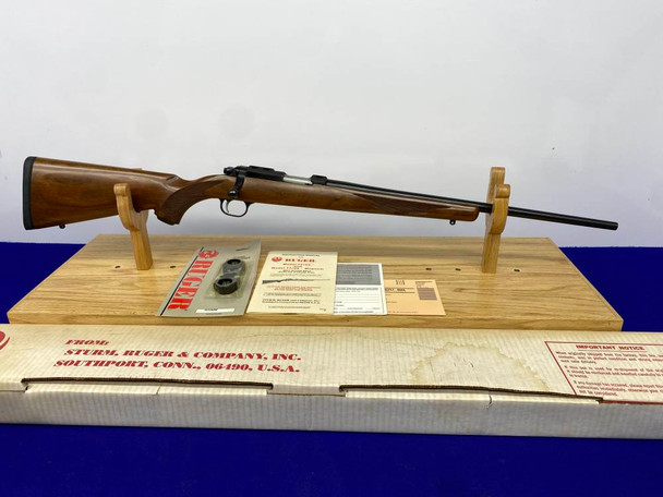 1993 Ruger Model 77/22 .22 LR Blue 20" *UNIQUE ROTARY MAGAZINE FEATURE*