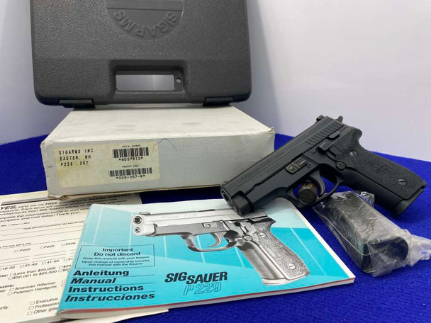 Sig Sauer P229 .357 Sig Black 3.9" *WIDELY RENOWNED SEMI-AUTOMATIC HANDGUN*
