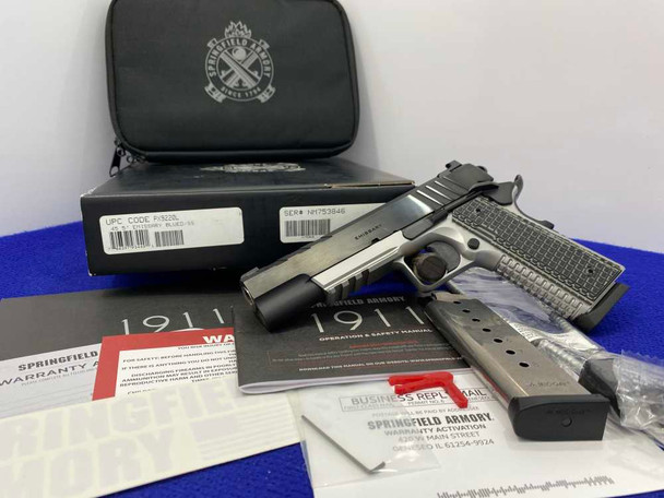 Springfield Armory Emissary .45 ACP Blue/SS 5" *SERIOUS DEFENSIVE HANDGUN*