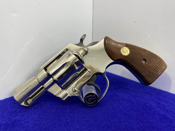 1974 Colt Lawman MK III .357 Magnum 2" *DESIRABLE NICKEL FINISH*
