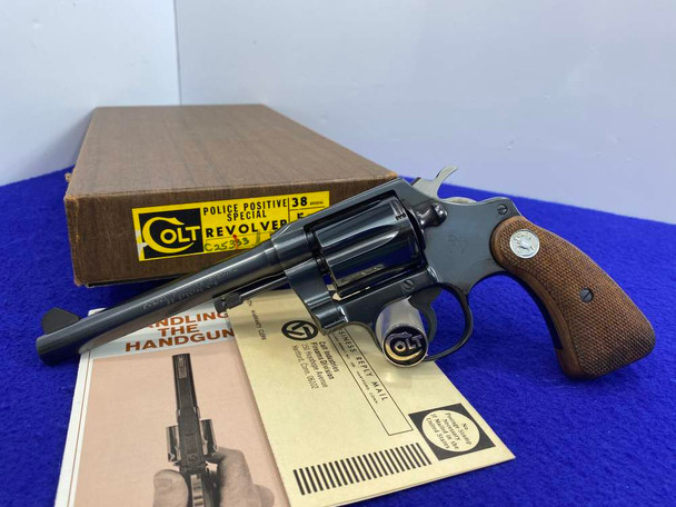 1972 Colt Police Positive Special .38spl 5" *OUTSTANDING COLT REVOLVER*