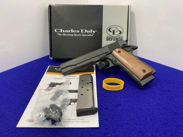 2021 Charles Daly 1911 Field .45 ACP Black 5" *NO-NONSENSE CLASSIC GOVT.*