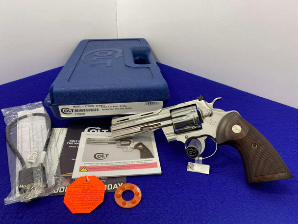 Colt Python .357 Magnum Stainless 4.25" *CONSECUTIVE SERIAL SET 2 OF 2*