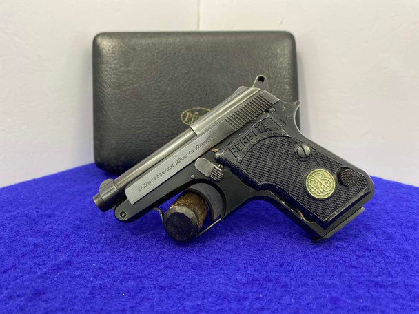 1956 Beretta 950CC Minx .22 Short Blue 2 3/8" *ITALIAN MADE POCKET PISTOL*