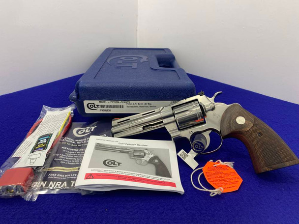 2021 Colt Python .357 Mag Stainless 4.25" *EXCELLENT MODERN SNAKE SERIES*