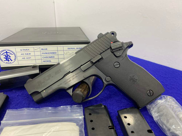 Republic Arms South America R.A.P. 401 9mm *INTERESTING ASTRA A-75 CLONE*