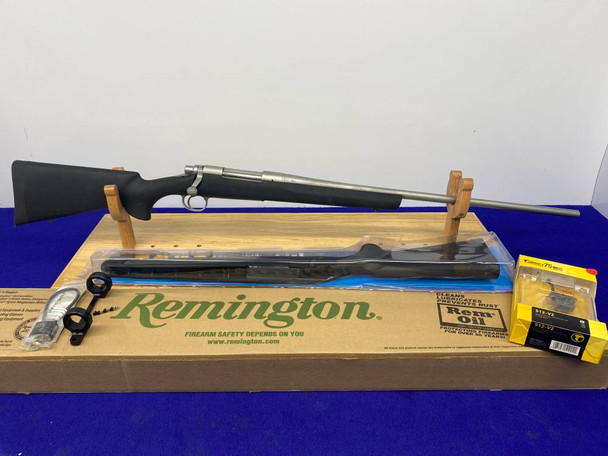 Remington 700 SPS Stainless 7mm Rem Mag 26" *TIMNEY TRIGGER & HOGUE STOCK*