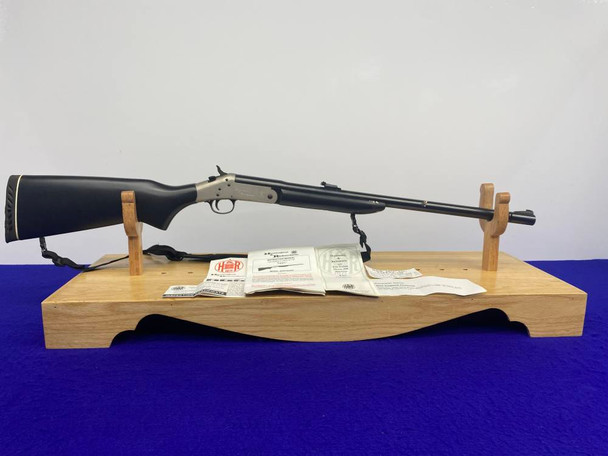 H&R Topper Deluxe Slug 12 Ga Nickel 24" *DEPENDABLE SINGLE-SHOT SHOTGUN*