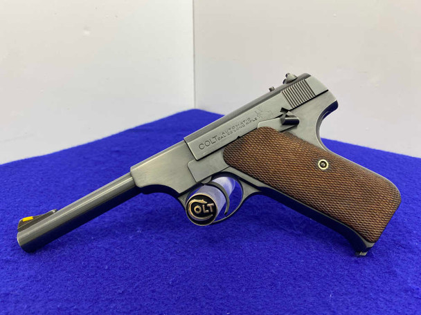 1925 Colt Automatic 22 Target Pistol .22LR 4.5" *DESIRABLE PRE-WOODSMAN*
