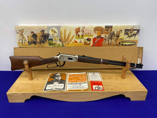 1980 Winchester 94 .38-55 Blue/Nickel 20" *SASKATCHEWAN DIAMOND JUBILEE*