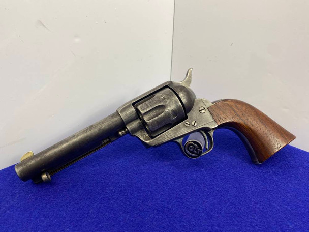 1878 Colt Single Action Army .44WCF Blue -ANTIQUE REVOLVER- 1st Generation