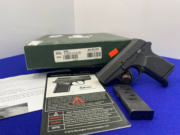 Remington RM380 .380 ACP Blk 2.9" *AMAZING ALL-METAL MICRO-COMPACT HANDGUN*