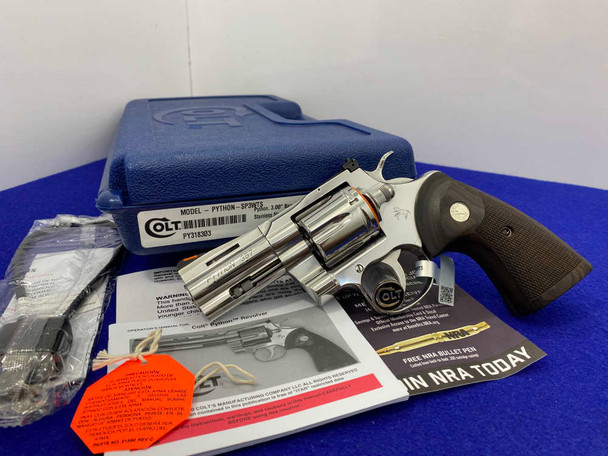2023 Colt Python .357 Mag Stainless 3" *STUNNING NEW PYTHON* NOS
