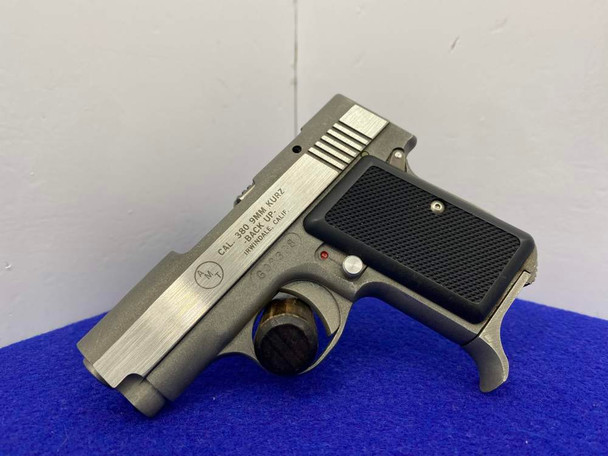 AMT Backup .380/9mm Kurz 2" *RARE DISCONTINUED SMALL FRAME PISTOL*