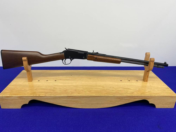 Henry Pump Action (H003T) .22 LR Blue 20" *EXCELLENT OCTAGON BARREL*