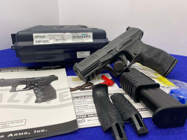2021 Walther PPQ M2 9mm Black 4" -AWESOME GERMAN MADE HANDGUN- Excellent