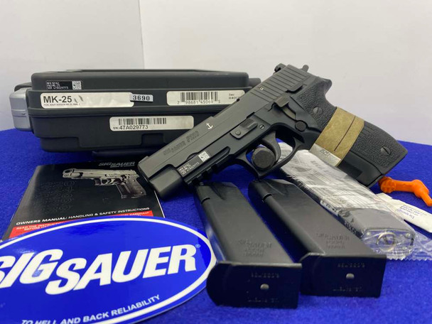 2013 Sig Sauer P226 MK25 9mm Black 4.4" *AWESOME HIGH-QUALITY HANDGUN*