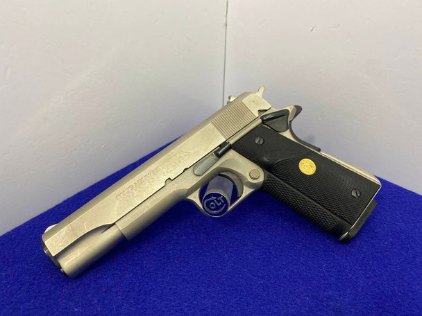 1980 Colt Government MK IV Series 70 .45ACP *DESIRABLE ELECTROLESS NICKEL*