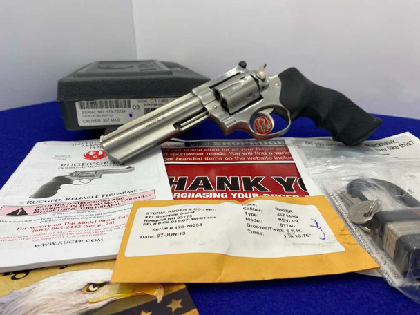 2013 Ruger GP100 .357 Mag SS 6" *WIDELY REGARDED DOUBLE-ACTION REVOLVER*