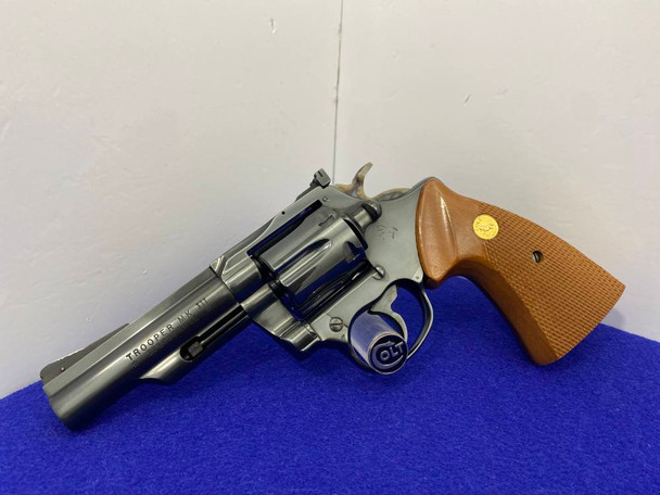 1979 Colt Trooper MK III .22LR Blue 4" *LEGENDARY COLT REVOLVER*