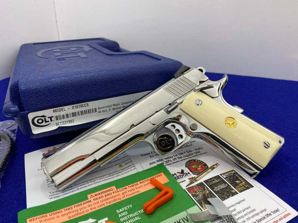 2025 Colt Government Competition Series .45 *STUNNING MIRRORED STAINLESS*