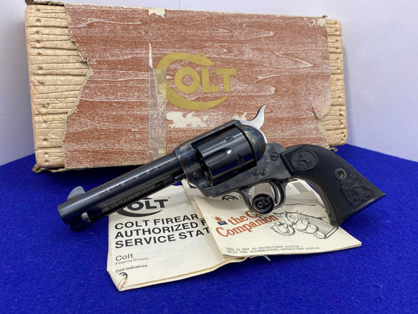 1979 Colt Single Action Army Blue/CCH *GORGEOUS COLT SAA REVOLVER*