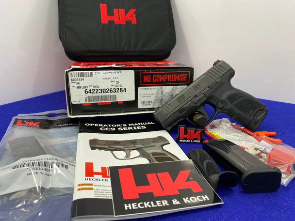 Heckler & Koch CC9 OR 9mm Black 3.32" *INCREDIBLE OPTIC-READY HANDGUN*