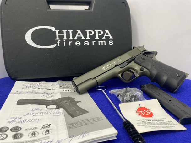 Chiappa 1911-22 .22 LR OD Green 5" *EXCELLENT SEMI-AUTOMATIC PISTOL*