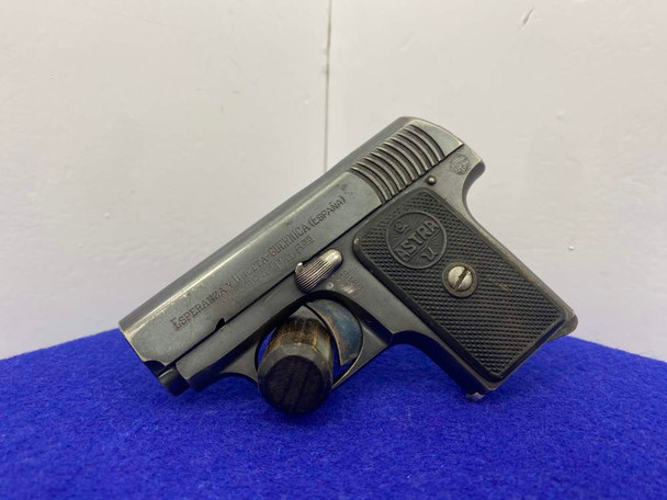 Astra M200 Firecat .25ACP Blue 2.5" *EARLY PRODUCTION "HOPE" MARKED EXAMPLE