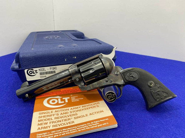 2000 Colt Single Action Army .45Colt 4.75" *BEAUTIFUL CASE COLOR HARDENED*