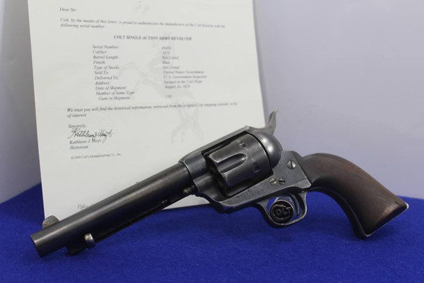1878 Colt SAA Calvary *"HN" INSPECTOR - STEMBRIDGE WESTERN MOVIE SUPPLIER*
