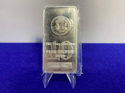 10oz Highland Mint *999 PURE SILVER* Desirable Morgan Design -COLLECTABLE-GID1152729837