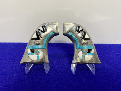 Colt SAA 9.72 Troy Oz Pure Sterling Silver Grips *CLASSIC FRONTIER STYLING*