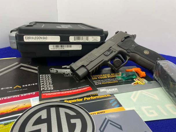2015 Sig Sauer P226 Legion 9mm Gray *INCREDIBLE SINGLE-ACTION-ONLY MODEL*