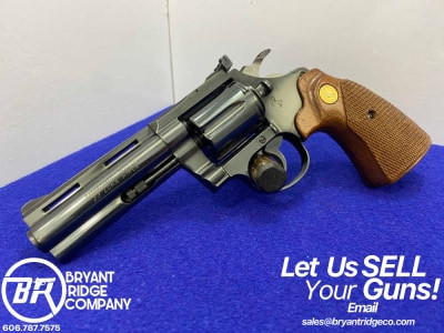 1968 Colt Diamondback .22 LR Blue 4" *TIMELESS COLT SNAKE SERIES REVOLVER*
