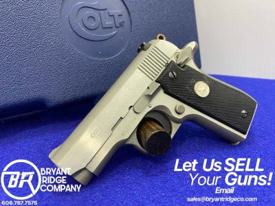 1994 Colt Mustang Plus II 380 Acp 2.75" Stainless*FANTASTIC COLT SEMI-AUTO*