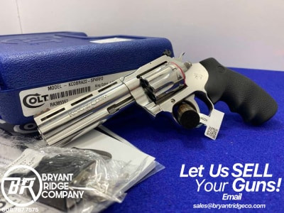 Colt King Cobra Target 22LR 4.25" Stainless *AWESOME 10-SHOT DOUBLE-ACTION*