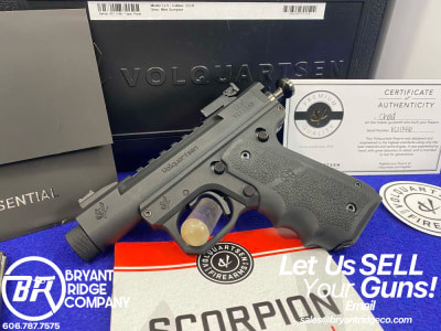 Volquartsen Mini Scorpion .22LR Black 3" *PREMIUM PURPOSE BUILT PISTOL*