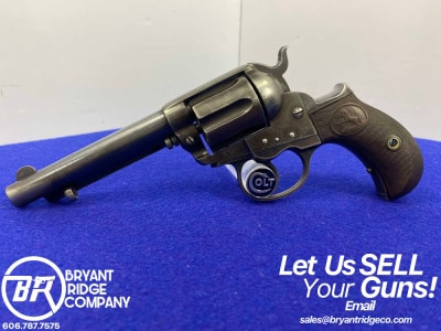 1890 Colt 1877 DA "Thunderer" .41 LC 4.5" *ANTIQUE WESTERN STYLE REVOLVER*