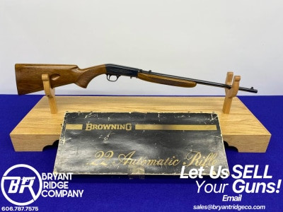 Browning SA-22 .22 LR Blue 19 3/8" *ICONIC RIMFIRE SEMI-AUTOMATIC RIFLE*