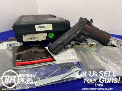 2013 Sig Sauer 1911-22 .22 LR Blued 5" *EYE-CATCHING SEMI-AUTOMATIC PISTOL*