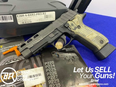 2021 Sig Sauer P226 9mm Nitron 4.4" *LEGENDARY MODEL WITH -PRO-CUT- SLIDE*