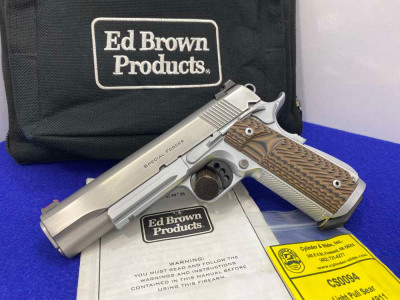Ed Brown Special Forces .45ACP Stainless 5" *PREMIUM SEMI-AUTOMATIC PISTOL*