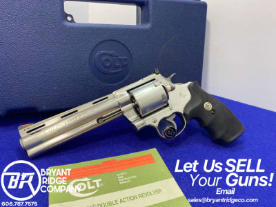 1993 Colt Kodiak .44 Mag Stainless 6" *ULTRA RARE 1 OF ONLY 2000 EVER MADE*