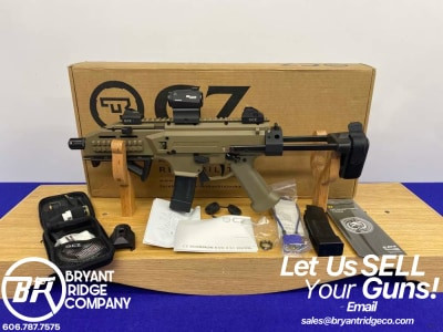CZ Scorpion Evo 3 9mm Tan 8 1/2" *EXCELLENT SEMI-AUTOMATIC PISTOL*
