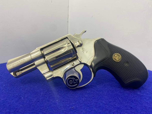 1982 Colt Detective Special .38 Spl 2" *DESIRABLE NICKEL THIRD ISSUE*