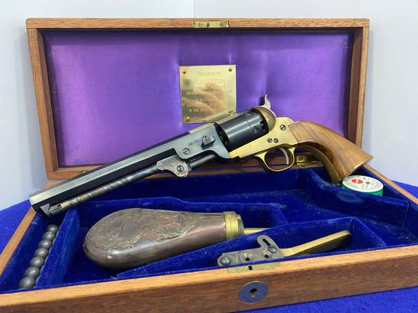 1973 Richland Arms Navy Model 1851 .44 Cal *PRESENTED TO H.J. LUTTON*