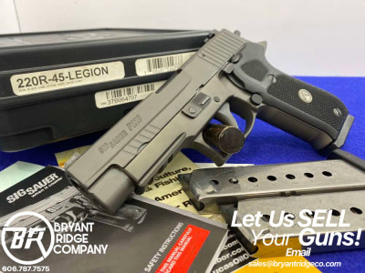 Sig Sauer P220 Legion .45 ACP Legion Grey 4.4"*FANTASTIC SEMI-AUTO HANDGUN*