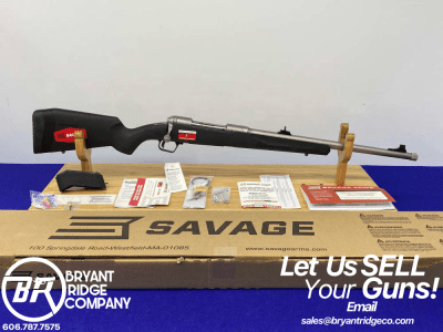 Savage M-110 Brush Hunter .375 Ruger Stainless 20" *PURPOSE-BUILT RIFLE*