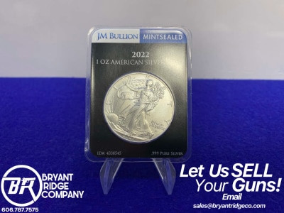 AMERICAN SILVER EAGLE (1) -US Mint -2022 Issue- 1oz Silver w/ UNCIRCULATED